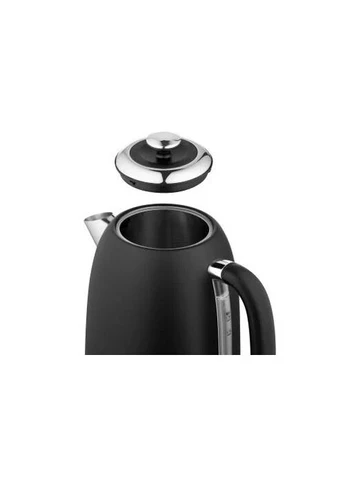 Електрочайник EKL-F410BM,, 2200W, 1.8 л, дисковий, нержавіюча сталь, захист від перегріву, індикатор рівня води 000-EKL-F410BM Ardesto (395350318)
