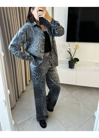 🐆 Костюм «Leopard Chic» із сорочкою та штанами — Розмірна сітка в описі Vione (367074849)