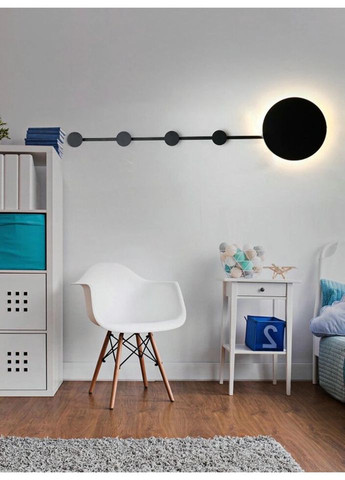 Бра LED 26632 Черный 5х100х100 см. Sunnysky (324413452)