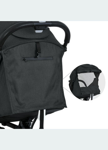 Дитяча прогулянкова коляска FLASH M 5727-1 Almost Black Bambi (359474887)