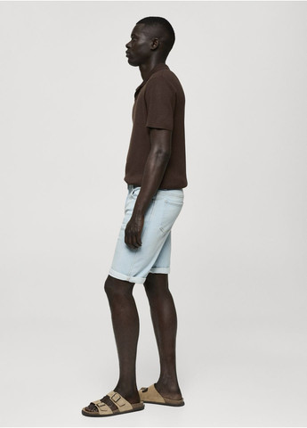 Шорты джинсовые Mango бермуди slim fit (364829227)