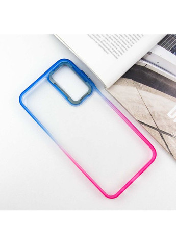 Чехол TPU+PC Fresh sip series для Samsung Galaxy A25 5G Розовый / Синий No Brand (360879312)