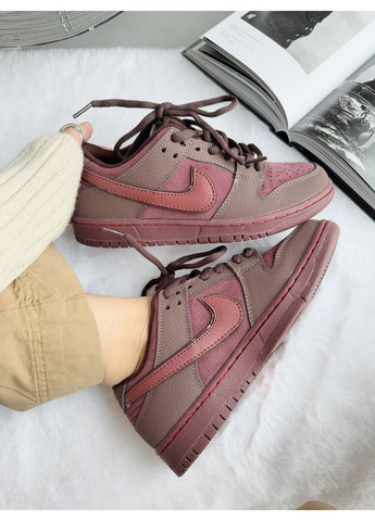 КРОСІВКИ ЖІНОЧІ NIKE SB DUNK LOW CITY OF LOVE BURGUNDY CRUSH НАЙК СБ ДАНК No Brand комбіновані демісезони (368859582)