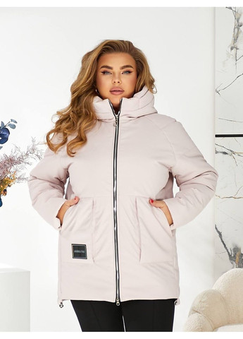 Молочная зимняя зимняя куртка з капюшоном Україна