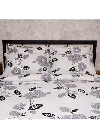 Комплект постільної білизни Бязь Gold Люкс Сімейні 143х210х2 наволочки 4х50х70 (MS-820009443) Moon&Star Misty Petals (356112850)