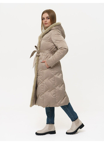 Серая зимняя пальто 21 - 18062 Vivilona