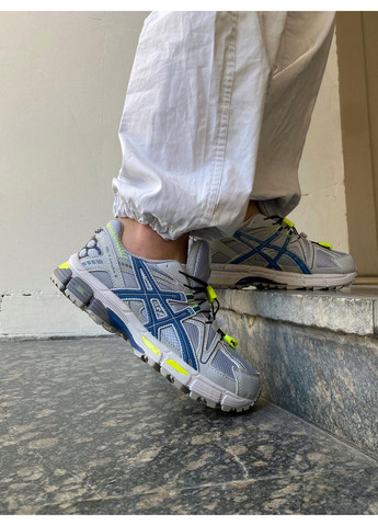 КРОССОВКИ ЖЕНСКИЕ ASICS GEL-KAHANA 8 GREY BLUE АСИКС ГЕЛЬ КАХАНО No Brand серые демисезоны (367176041)