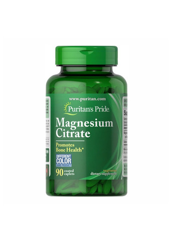 Магній цитрат Magnesium Citrate - 90 caps Puritans Pride (280916984)