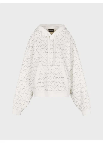 Худи 7652512 Белый 5P1463 Emporio Armani (381465937)