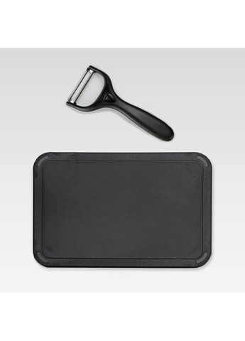 Набір ножів з обробною дошкою MR-1413-BLACK, 8 предметів Maestro чорний,