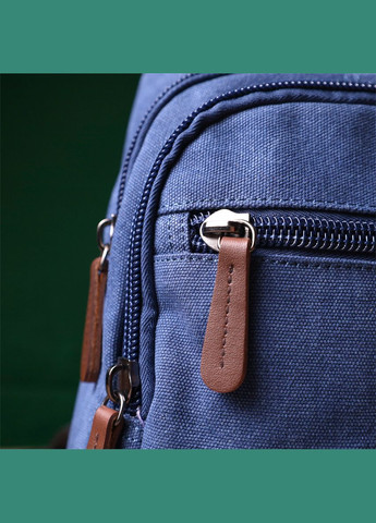 Рюкзак чоловічий тканинний сумка через плече слінг із ущільненою спинкою Vintagе 22176 Vintage (302257644)