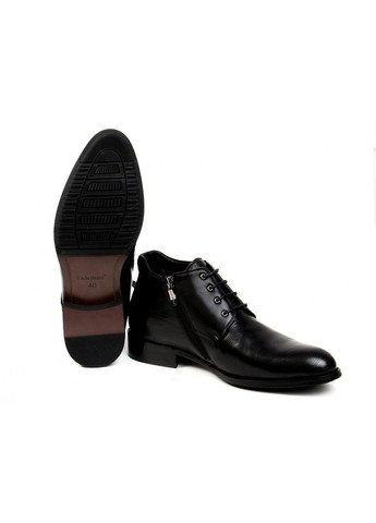 Черные зимние ботинки 7164154 цвет черный Carlo Delari