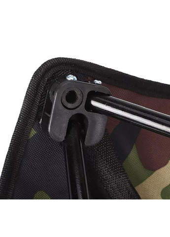 Складаний стілець з чохлом навантаженням до 100 кг для риболовлі походів туризму кемпінгу 32x32x28 см (479906-Prob) Камуфляж Unbranded (325913241)