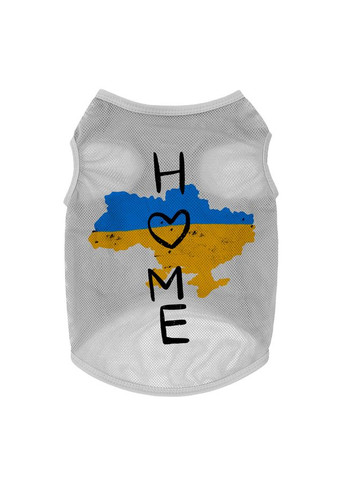 Майка для собак Clothes рисунок "Дом", сетка,, B 26-29 см, C 16-19 см WAUDOG (363198495)