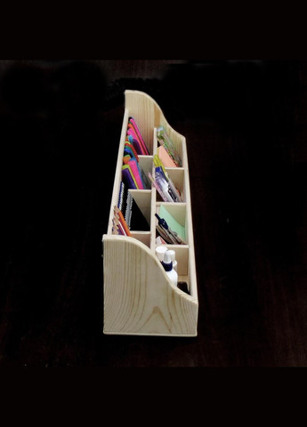 Настольный органайзер из дерева Хетер бланже (КНЦ-006401) No Brand (328227376)