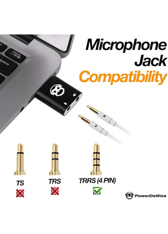 Внешний звуковой USB-адаптер TRRS (5024281) PowerDeWise (300854125)