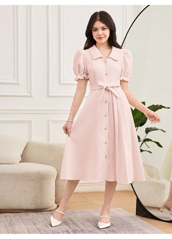 Розовое платье SHEIN (382531174)