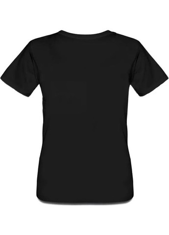 Черная летняя женская футболка the prodigy - keith flint (чёрная) Fat Cat