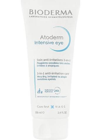 Засіб для догляду за шкірою навколо очей 3 в 1 Atoderm Intensive Eye 100ml (807541-507) Bioderma (368607348)