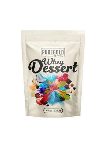 Протеиновый Десерт Whey Dessert - 750г Тропический кокосовый фьюжн Pure Gold Protein (294092689)