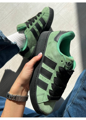 КРОСІВКИ ЖІНОЧІ ADIDAS CAMPUS 00S TURQUOISE АДІДАС КАМПУС No Brand білі демісезони (367169069)