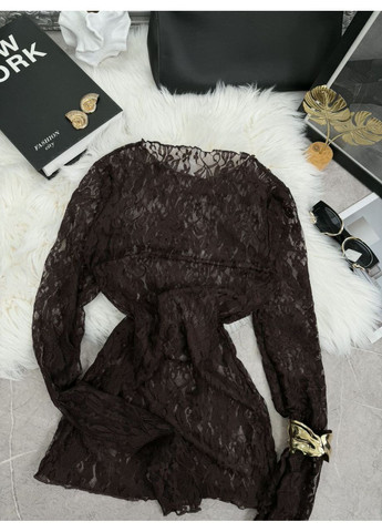 Лонгслив женский гипюровый Style Point (370603730)