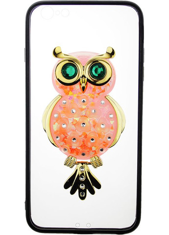 Чехол-накладка TPU Case Decorative Stones IPhone 6 Plus/6S Plus Owl Black Toto (301779860)