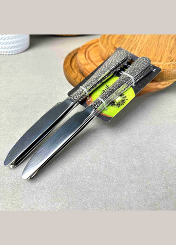 Набор столовых ножей с рельефной ручкой 6 шт Vega Ringel (303212472)