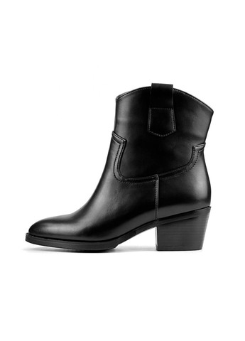 Чорні шкіряні черевики козаки Stilli (280907163)