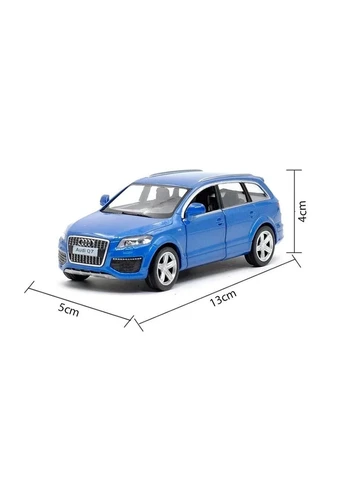 Уцінка! Модель автомобіля Audi Q7 1:36 — чорна металева машинка позашляховик з інерційним механізмом Ауді No Brand (391429470)