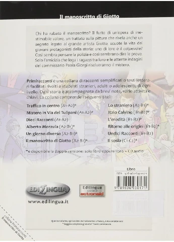 Primiracconti (A2-B1). Il manoscritto di Giotto Edilingua (370615588)