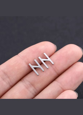 Серьга-гвоздик Руна из нержавеющей стали в скандинавском стиле [ESS2019062139] Viking (338624631)