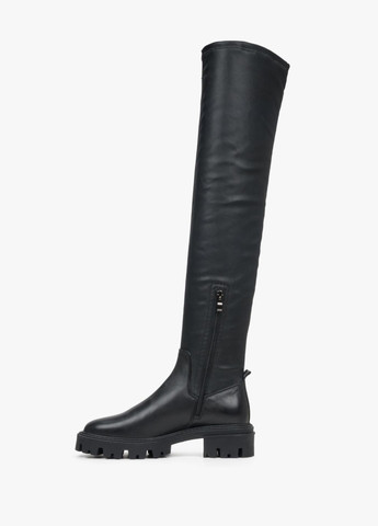 Ботфорти, колір чорний Estro (327797836)