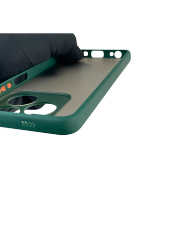 Чохол для телефона Spark 20C BG7n з високими бортами із захистом камери на техно спарк 20с темно-зелений Tecno (366389669)