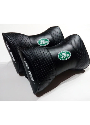 Подушка подголовник LAND ROVER черный 2шт No Brand (360900867)