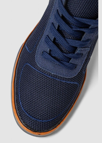 Темно-синие осенние ботинки мужские демисезонные Ager