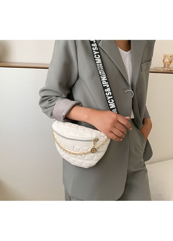 Міні сумка клатч жіноча біла з еко-шкіри через плече ProDobro (363259822)