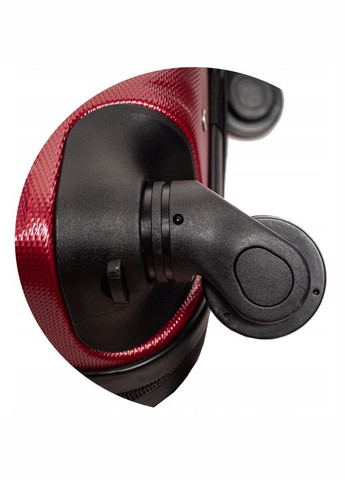 Середня пластикова валіза 663 чорна RGL (337510464)