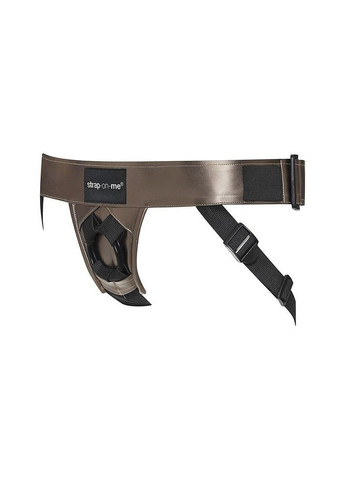 Трусики для страпона Leatherette Harness CURIOUS Strap-On-Me (335389258)