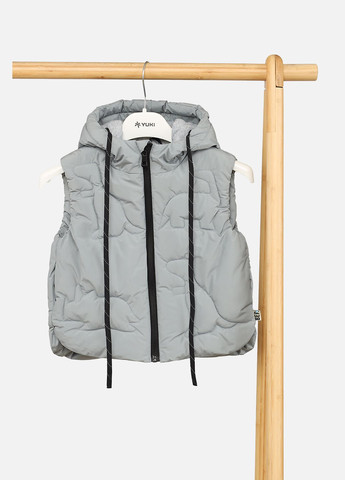 Жилет утеплений для хлопчика колір сірий CB-00268470 JPLT (325814496)