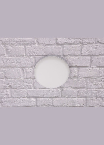 Современный круглый потолочный светильник LED для комнаты кухни ванной 25090 Белый 3х14х14 см. Sunnysky (364770633)