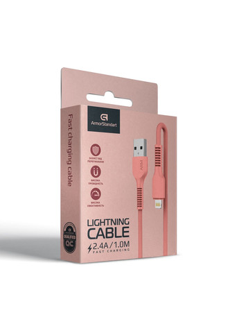 Кабель AR88 USB to Lightning 2,4A 1m (ARM65286) ArmorStandart (263684011)