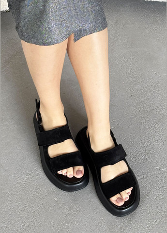 Легкі та стильні сандалії з натуральної замші InFashion Босоніжки (327218519)