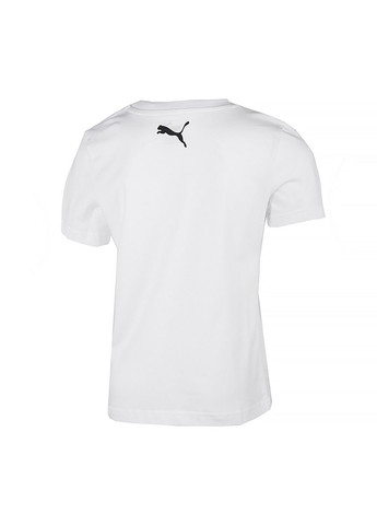 Белая демисезонная футболка basketball tee Puma