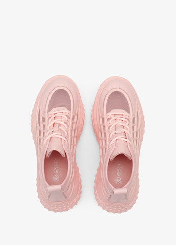 Розовые летние кроссовки, цвет розовый Estro