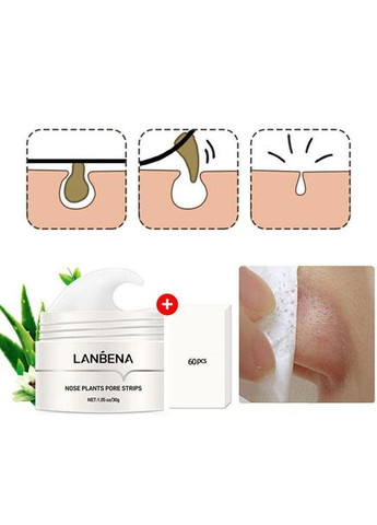 Маска для лица от черных точек 30 г LANBENA (315424177)