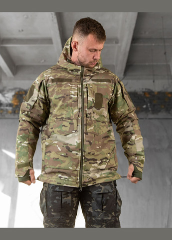 Тактична зимова куртка Omni-Heat мультикам No Brand (307275590)