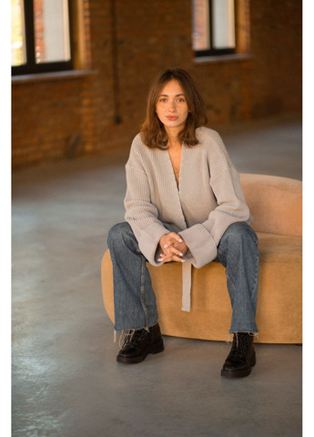 Серый кардиган Merge