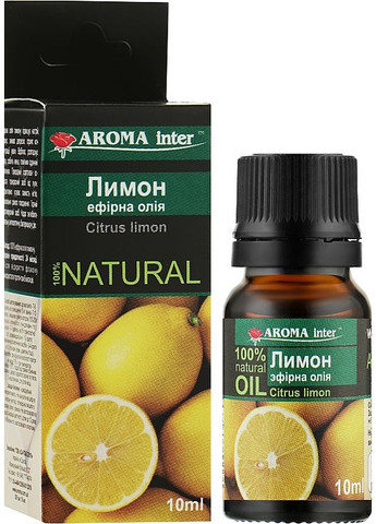 Эфирное масло "Лимон" 20ml (946647-79743) Aroma Inter (368601248)