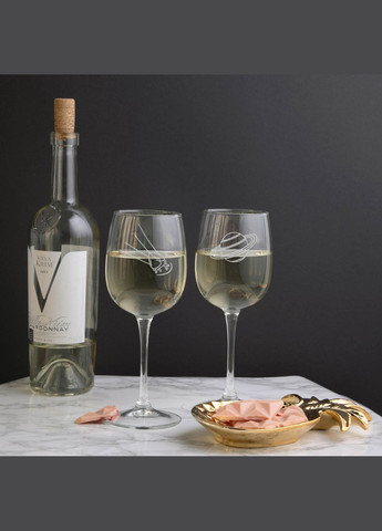 Бокалы для вина парные "Ты мой космос", Крафтова коробка BeriDari (340466772)